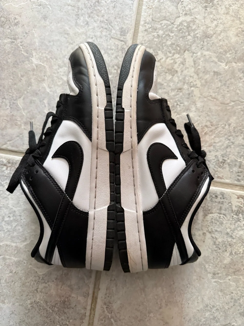 Nike Low-Top Swoosh Sneaker — Black & White Panda Dunk Women’s 9